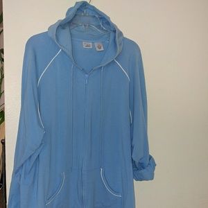 Powder Blue warm up jacket